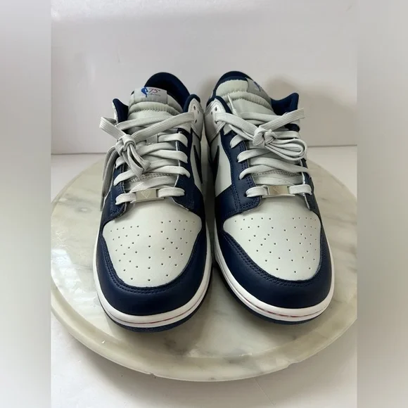 New In Box Nike NBA x Dunk EMB Low 75th Anniversary - New Jersey Nets Size 12 US - Picture 10 of 12